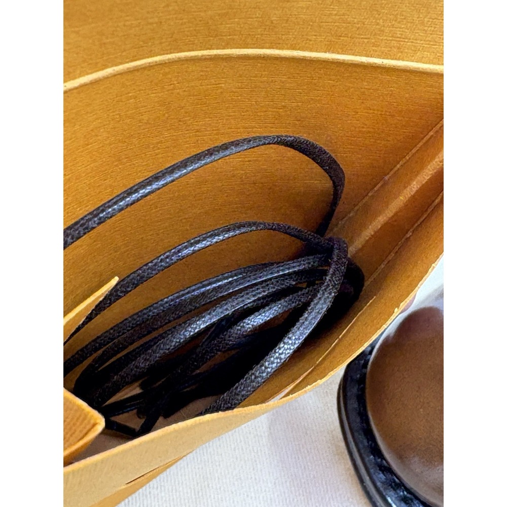 Louis Vuitton mens brown oxford dress shoes US size 12 Comes W Box richelieu - Picture 9 of 13